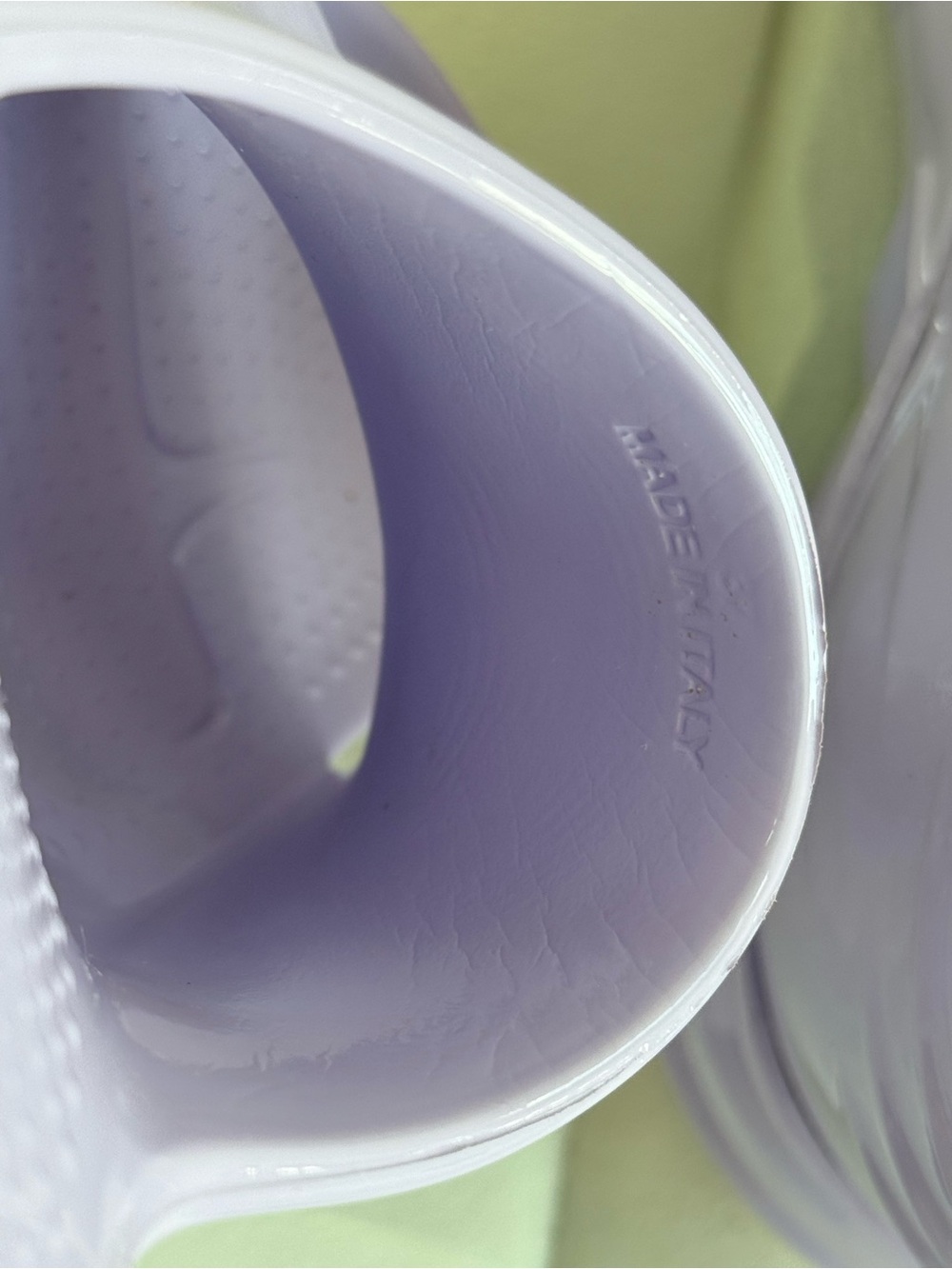 SOLD Givenchy Marshmallow Slider Wedges in Lilac - Picture 11 of 13